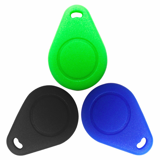 Llavero RFID HF de silicona resistente al agua