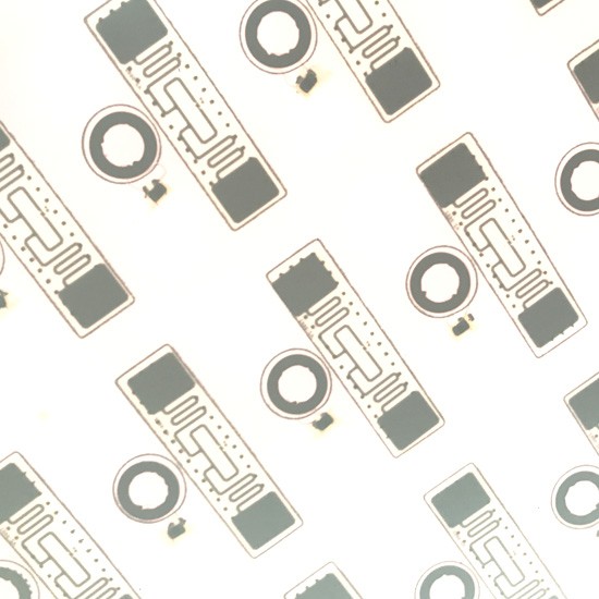 Lámina de incrustación RFID UHF de doble frecuencia de 13,56 MHz