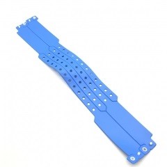 Pulsera desechable de PVC ISO 13,56 MHz para gestión hospitalaria