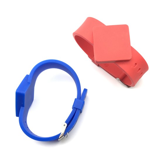 Pulsera de silicona de proximidad RFID ajustable estilo reloj