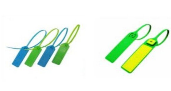Etiqueta RFID de 13,56 MHz con bridas de nailon para cables de plástico
