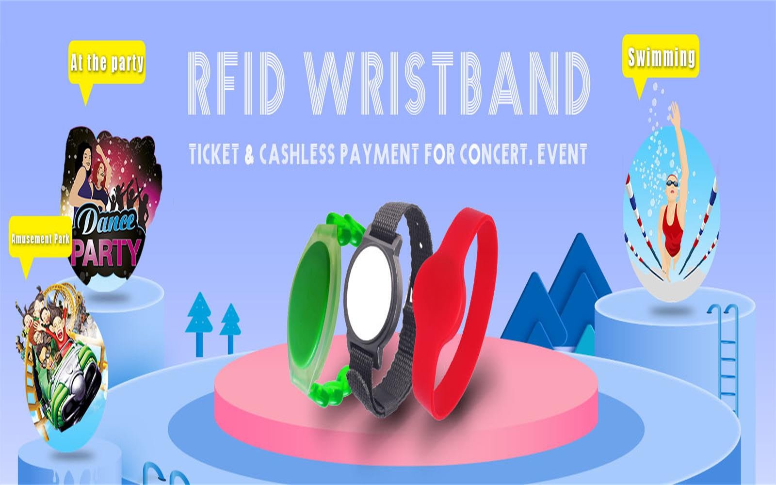 Aplicación de pulsera RFID.