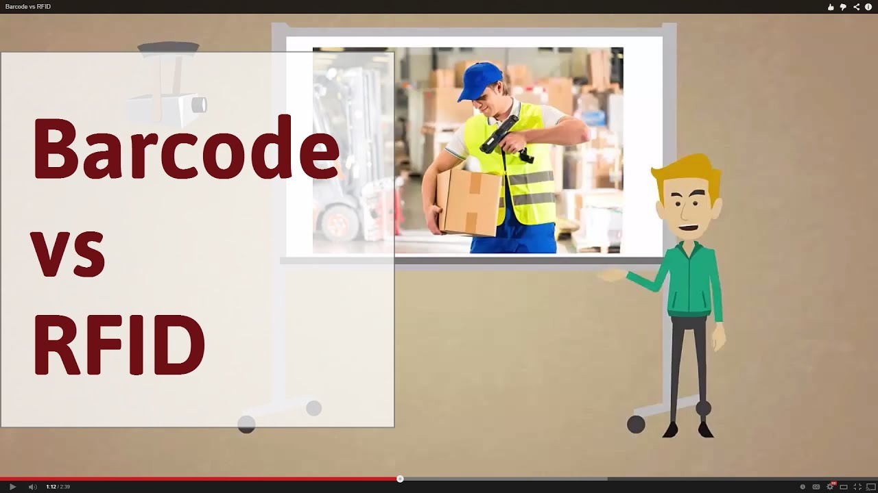 7 diferencias entre las etiquetas RFID y los códigos de barras