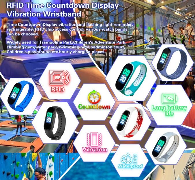 La solución de pulsera RFID de Meihe aborda varios desafíos clave que enfrentan los organizadores de eventos a la hora de gestionar actividades sensibles al tiempo dentro de sus recintos.