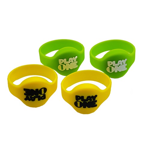 Pulsera de silicona RFID de 13,56 MHZ para eventos RFID