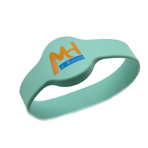 Pulsera de silicona RFID de 13,56 MHZ para eventos RFID
