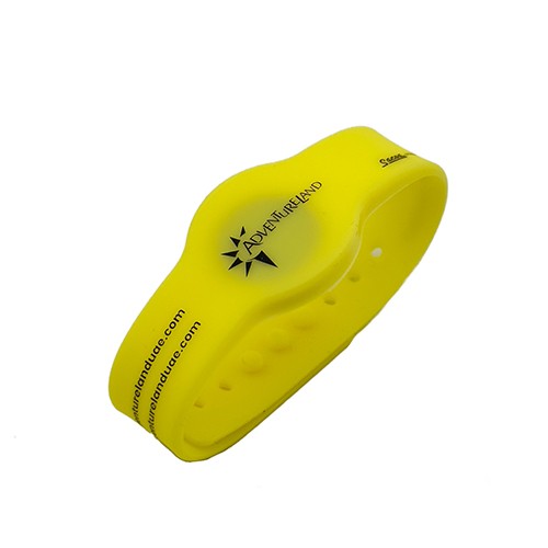 Pulsera de silicona RFID de 13,56 MHZ para eventos RFID