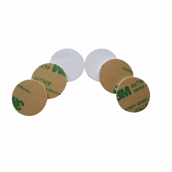 Etiqueta adhesiva RFID de PVC para monedas 3M
