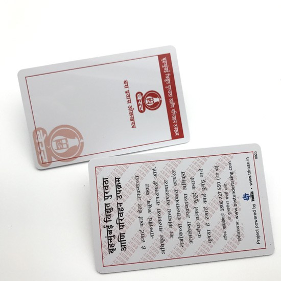 Tarjetas RFID UHF CR80 de 960 MHz de larga distancia de lectura