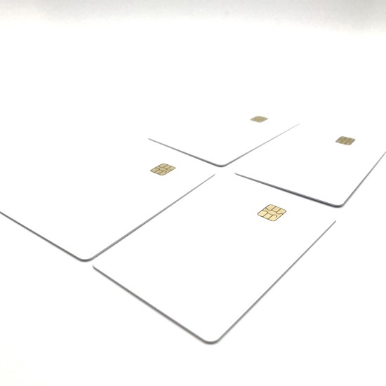 Tarjetas inteligentes con chip 4442 de contacto plástico estándar ISO7816