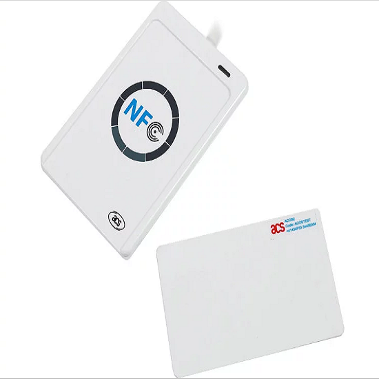 Lector de tarjetas inteligentes sin contacto RFID NFC de 13,56 MHz ACR122U
