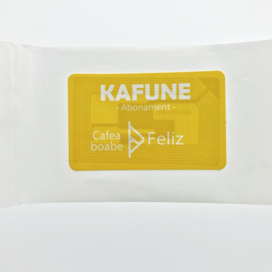 Adhesivo enrollable NFC desechable de 13,56 MHz