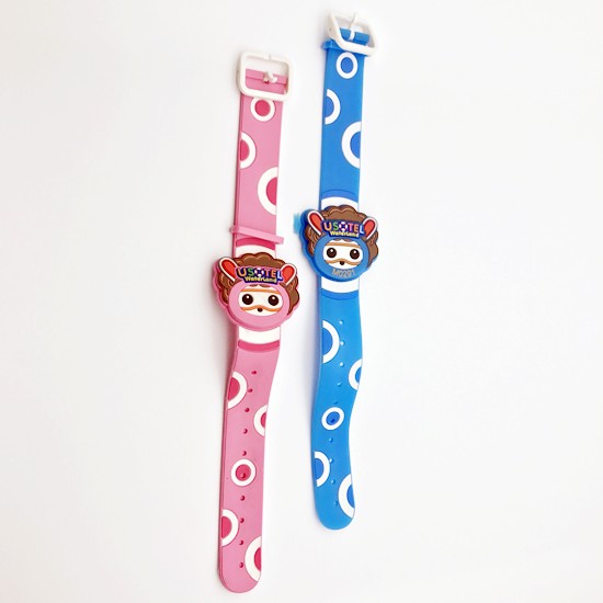 Pulsera de silicona de proximidad RFID ajustable estilo reloj