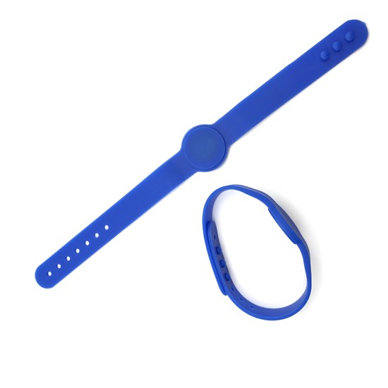 Pulsera de silicona de proximidad RFID ajustable estilo reloj