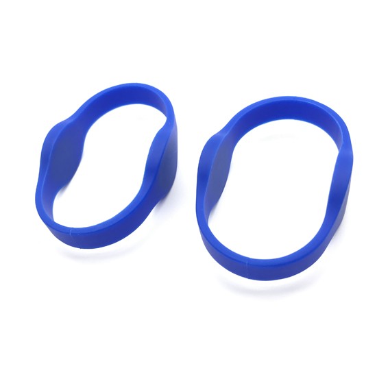 Pulsera RFID de silicona de doble frecuencia y largo alcance para soluciones de seguridad