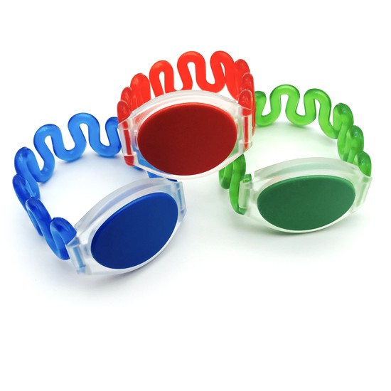 Pulsera de plástico RFID de proximidad TK4100 LF
