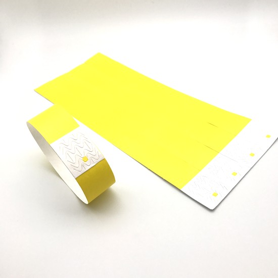 Pulsera RFID desechable Tyvek de colores para publicidad