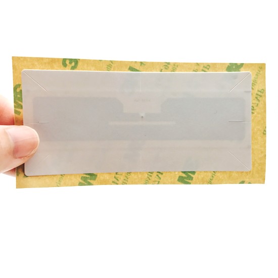 Etiqueta de seguimiento RFID HF UHF para parabrisas de coche, etc.