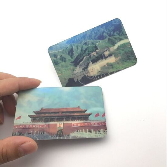 Tarjeta de membresía con efecto especial lenticular 3D