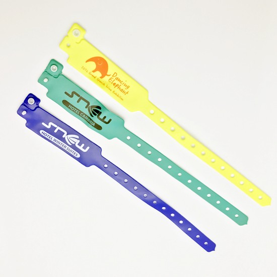Pulsera de PVC con serigrafía RFID UHF