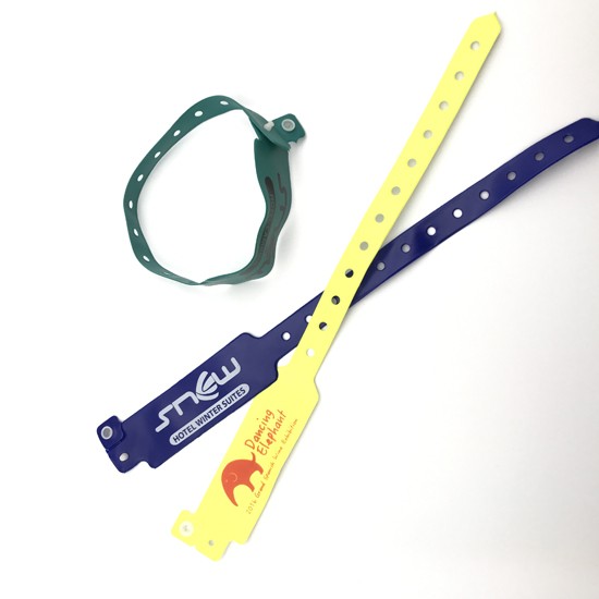 Pulsera de PVC con serigrafía RFID UHF