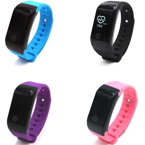 Dispositivo portátil con Bluetooth, resistente al agua IP67, detección de frecuencia cardíaca, monitoreo de salud