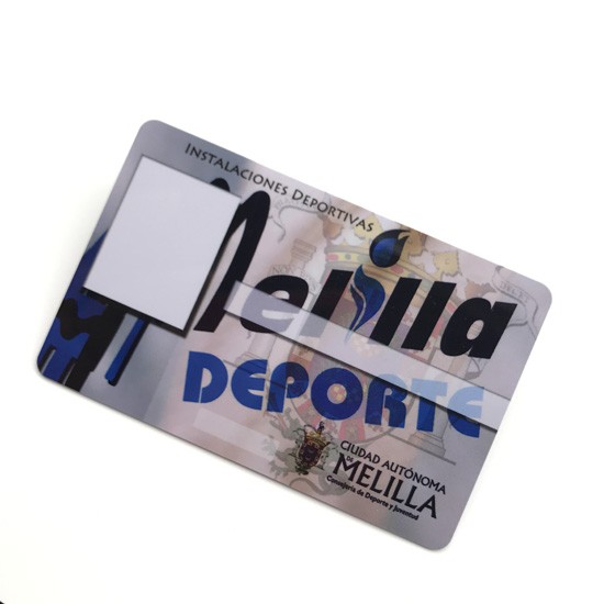 Tarjetas de PVC sin contacto RFID con chip TK4100 de 125 KHZ y baja frecuencia