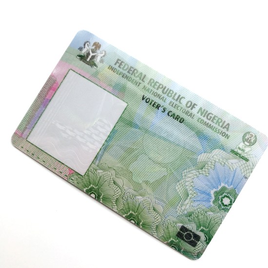 Tarjeta de identificación con fotografía de plástico con impresión de seguridad de personalización opcional