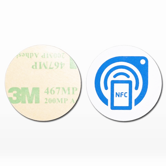 Etiqueta adhesiva de papel NFC para teléfono