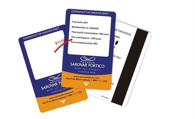 Tarjeta de identificación regrabable en blanco de PVC imprimible, tarjeta visual térmica