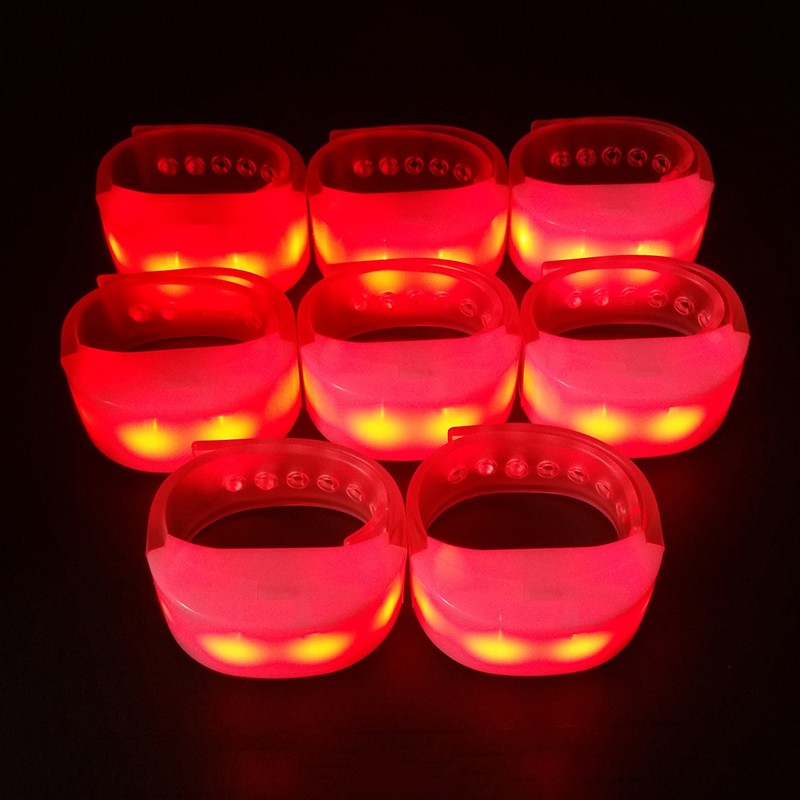Pulsera LED con control remoto RFID intermitente de 2,4 G