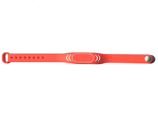 Pulsera RFID de silicona programable y ajustable, resistente al agua, de 13,56 MHz, para piscinas.