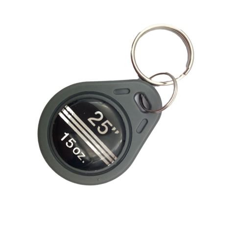 Llavero RFID resistente al agua IP66 con logotipo de epoxi