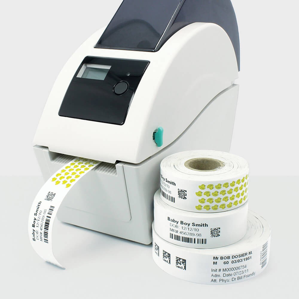 Pulsera de papel desechable con impresión térmica para uso médico con chip FM1108