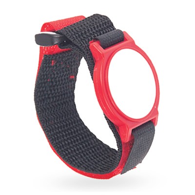 Pulsera de tejido RFID ajustable de 13,56 MHz para festivales