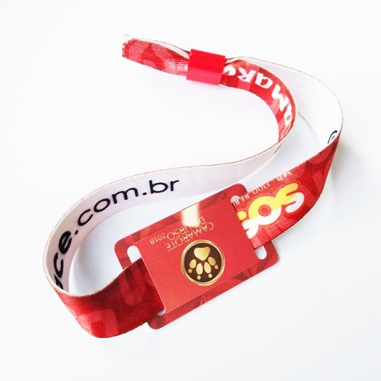 Pulseras de tela inteligentes RFID NFC