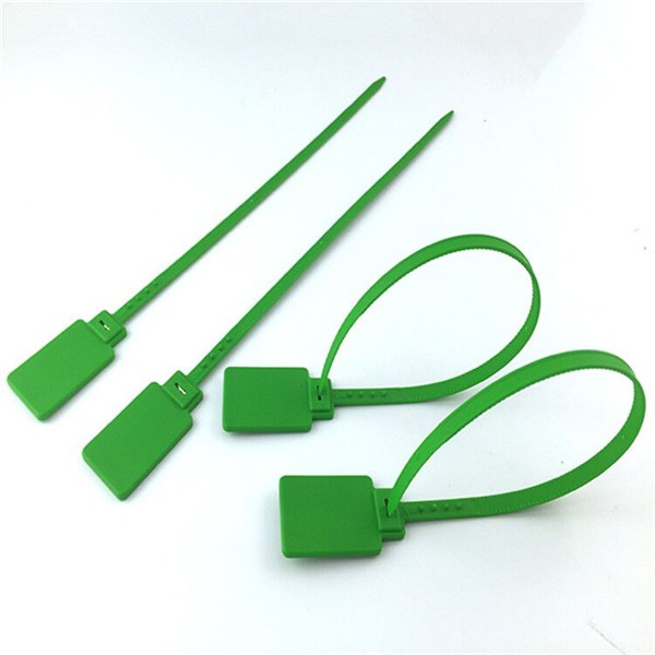 Etiquetas de bridas con precinto RFID de plástico UHF para cables con Alien H3