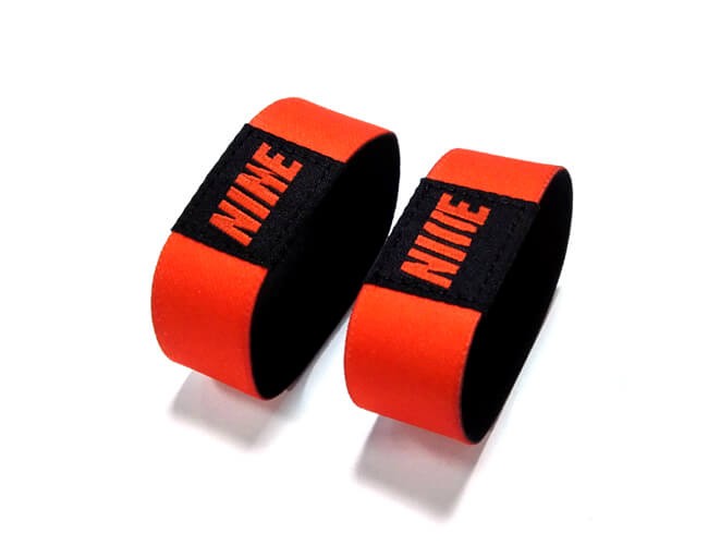 Pulsera RFID tejida elástica de 13,56 MHz con impresión de logotipo