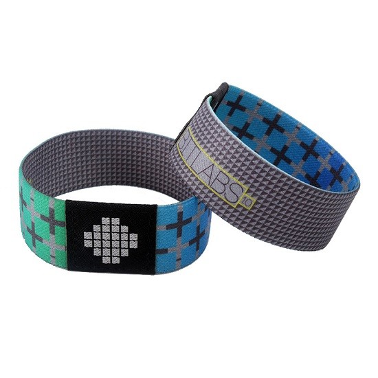 Pulsera tejida RFID de 125 kHz para parques temáticos