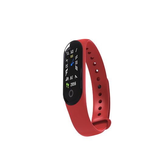 Reloj despertador con pantalla LED y pulsera inteligente RFID