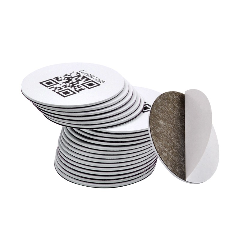 Etiqueta para monedas impermeable de PVC con RFID de alta frecuencia