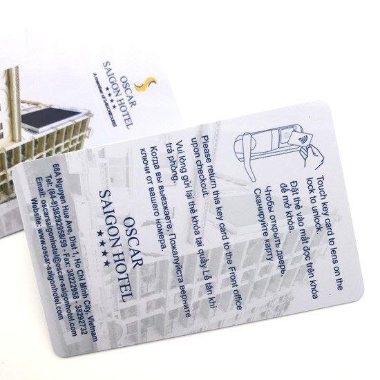 Tarjetas de hotel RFID LF T5577 de 125 kHz