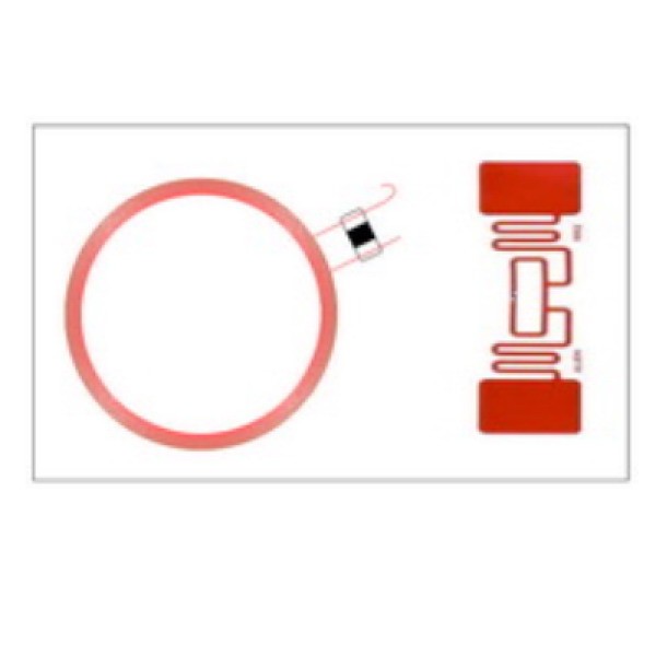 Tarjeta inteligente combinada híbrida RFID HF de doble frecuencia con UHF