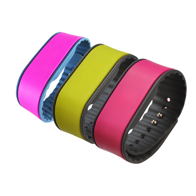 Pulsera de silicona ultraligera NFC ajustable con RFID