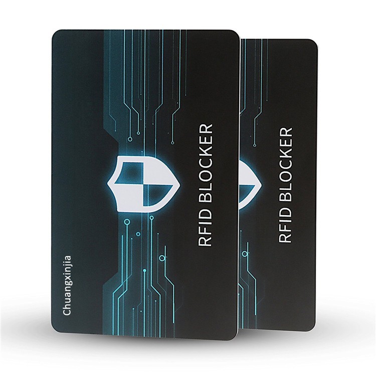 Bloqueador de señal RFID para tarjetas de crédito, protector RFID anti-skimming