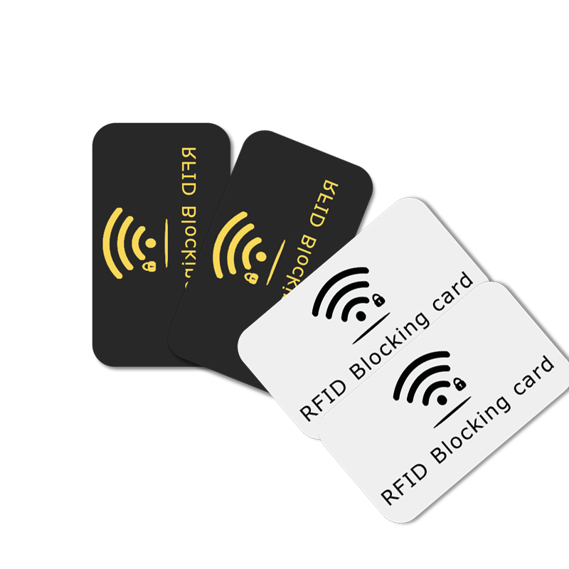 Bloqueador de señal RFID para tarjetas de crédito, protector RFID anti-skimming