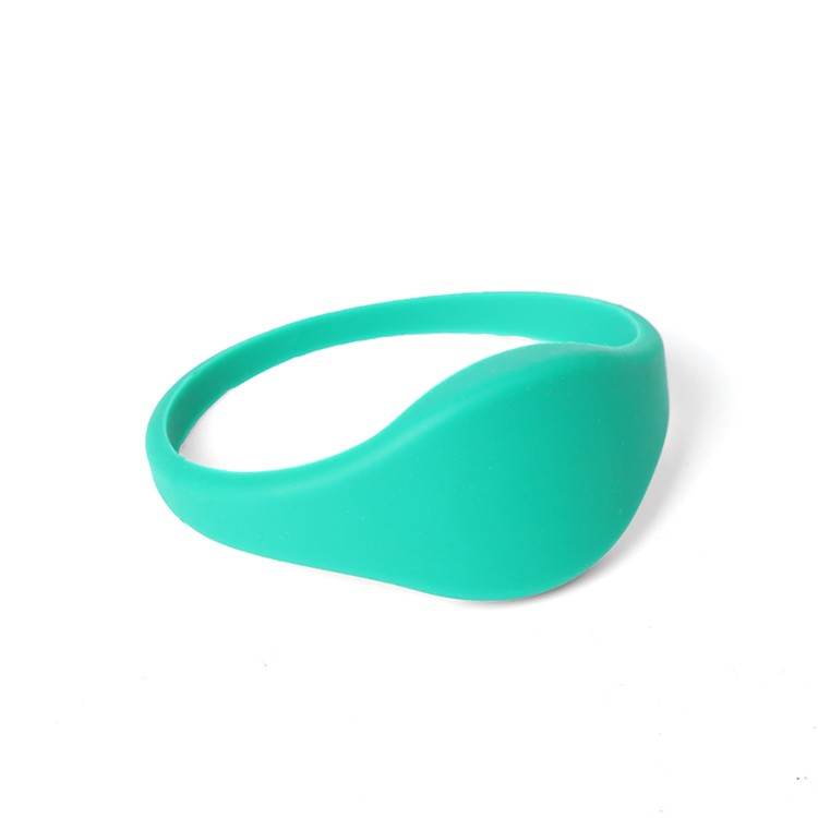 Pulseras de proximidad inteligentes personalizadas al por mayor con control de acceso de silicona suave RFID