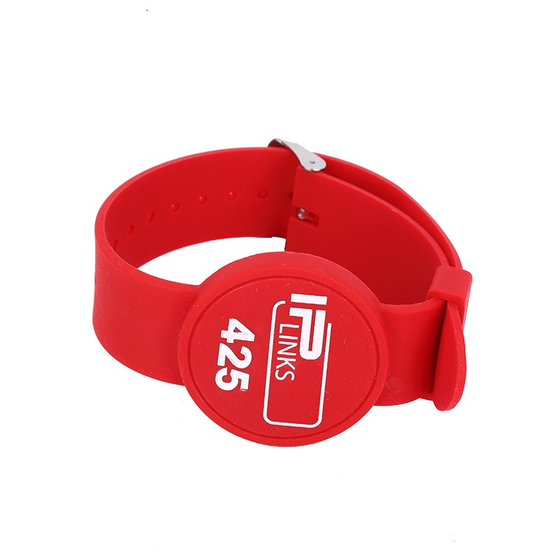 Pulsera pasiva NFC ajustable de silicona RFID a precio de fábrica