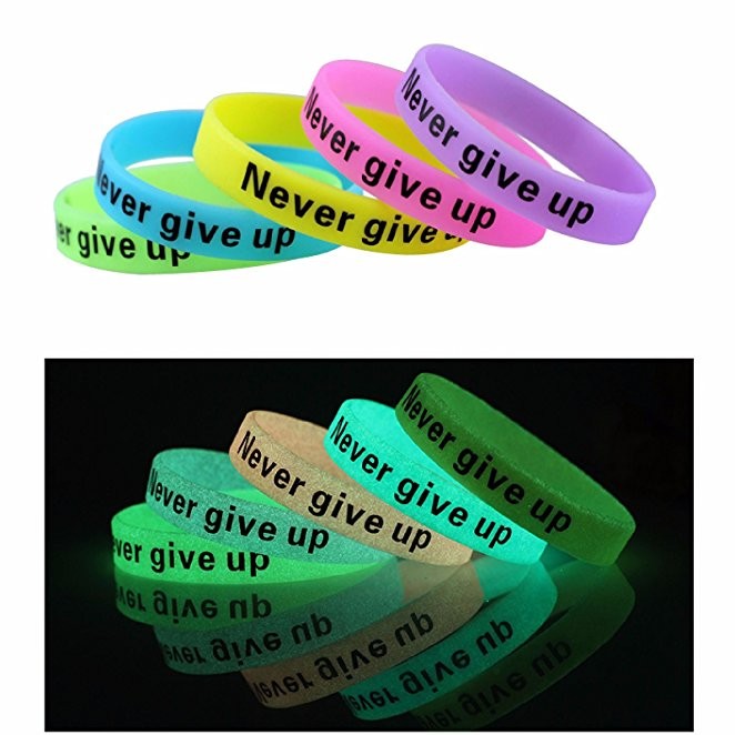 Pulseras de silicona personalizadas, crea tus propias pulseras de goma con mensaje o logotipo, pulsera personalizada de alta calidad.
