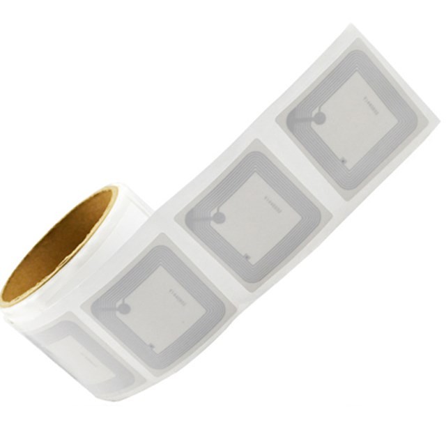 Etiqueta RFID programable PET imprimible ISO14443A, etiqueta NFC NFC213 para teléfono